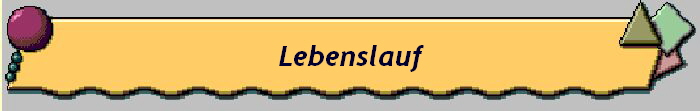 Lebenslauf